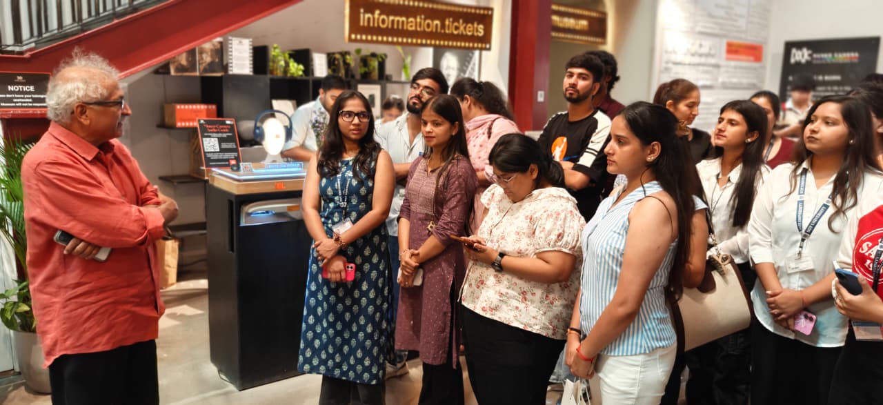 Experiential Learning in Action: SMCF Students Interact with Museo Camera Founder Aditya Arya
